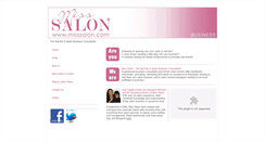 Desktop Screenshot of misssalonbusiness.com